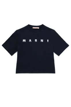 MARNI T-shirt cropped con logo | T-Shirts