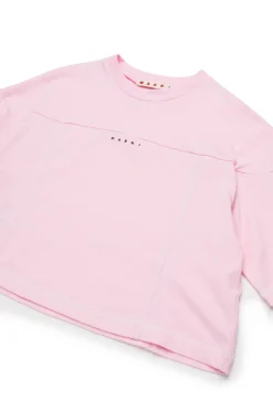 MARNI T-shirt cropped con logo | Bambino T-Shirts | Activewear
