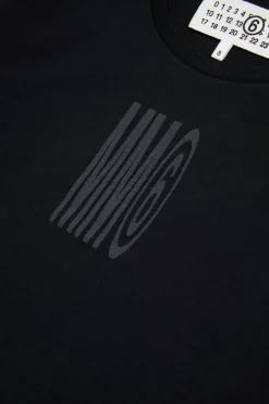 MM6 MAISON MARGIELA T-shirt cropped con logo istituzionale | Bambino T-Shirts | Logomania