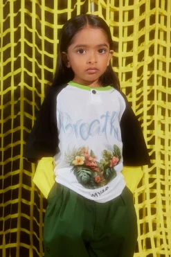 MYAR T-shirt in cotone deadstock con grafica Breathe | Bambino T-Shirts | T-Shirts