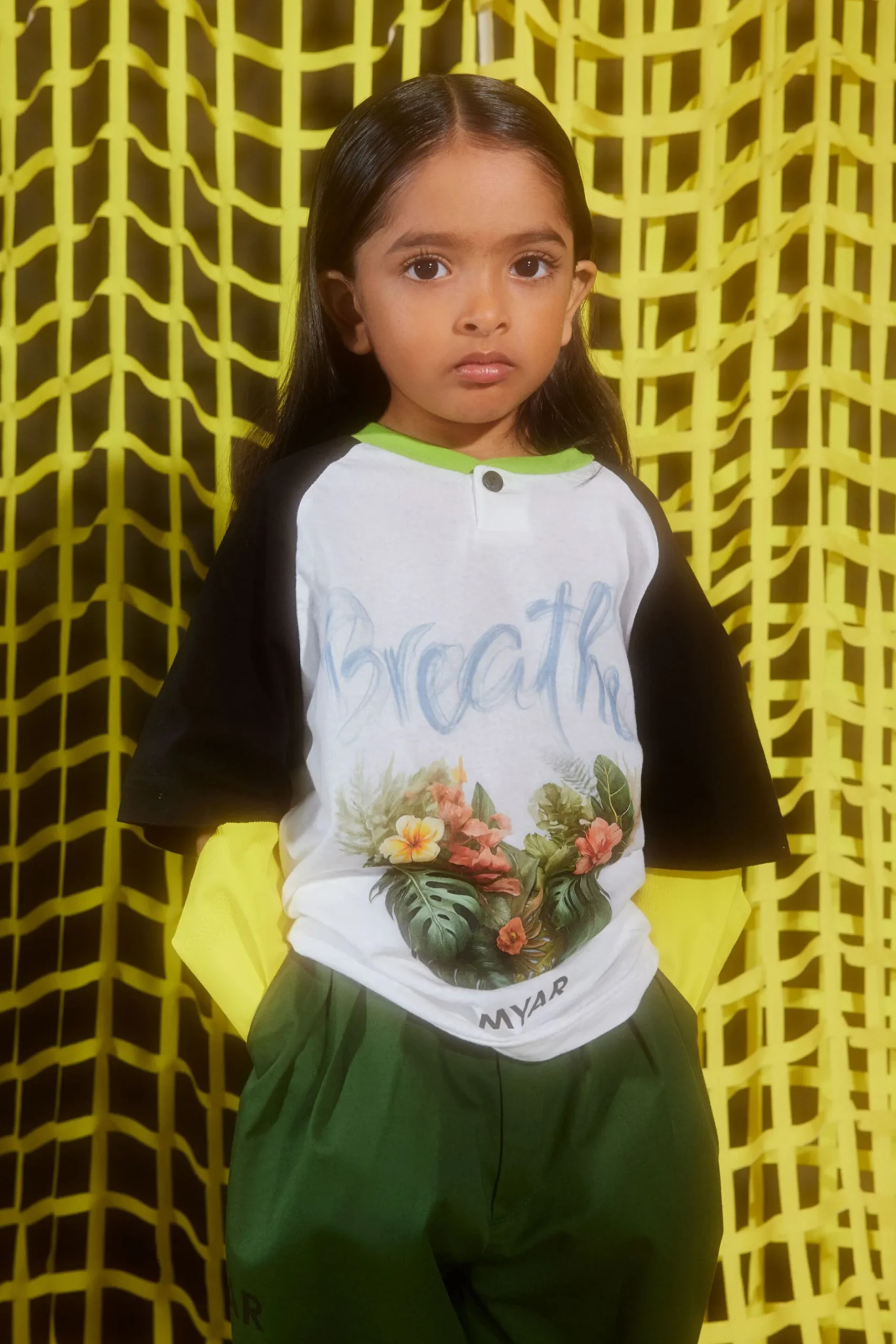 MYAR T-shirt in cotone deadstock con grafica Breathe | Bambino T-Shirts | T-Shirts