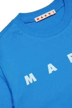 MARNI T-shirt in jersey con logo | Bambino T-Shirts | Logomania