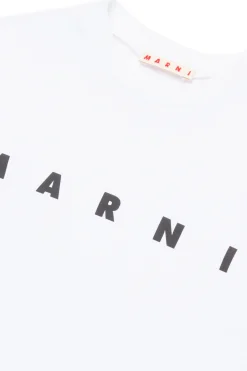 MARNI T-shirt in jersey con logo | Bambino T-Shirts | Logomania