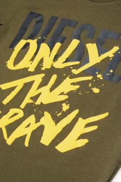 DIESEL T-shirt in jersey con logo Only the Brave | Bambino T-Shirts | T-Shirts