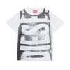 DIESEL T-shirt in jersey con maxi logo | Bambino T-Shirts | T-Shirts