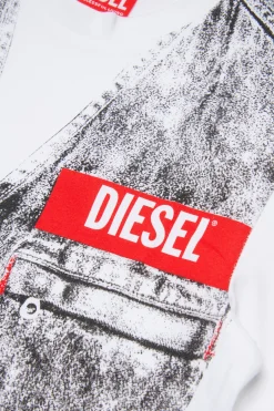 DIESEL T-shirt in jersey con stampa digitale | Bambino T-Shirts | T-Shirts