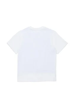 MM6 MAISON MARGIELA T-shirt re-cut con dettagli a taglio vivo | Bambino T-Shirts | T-Shirts