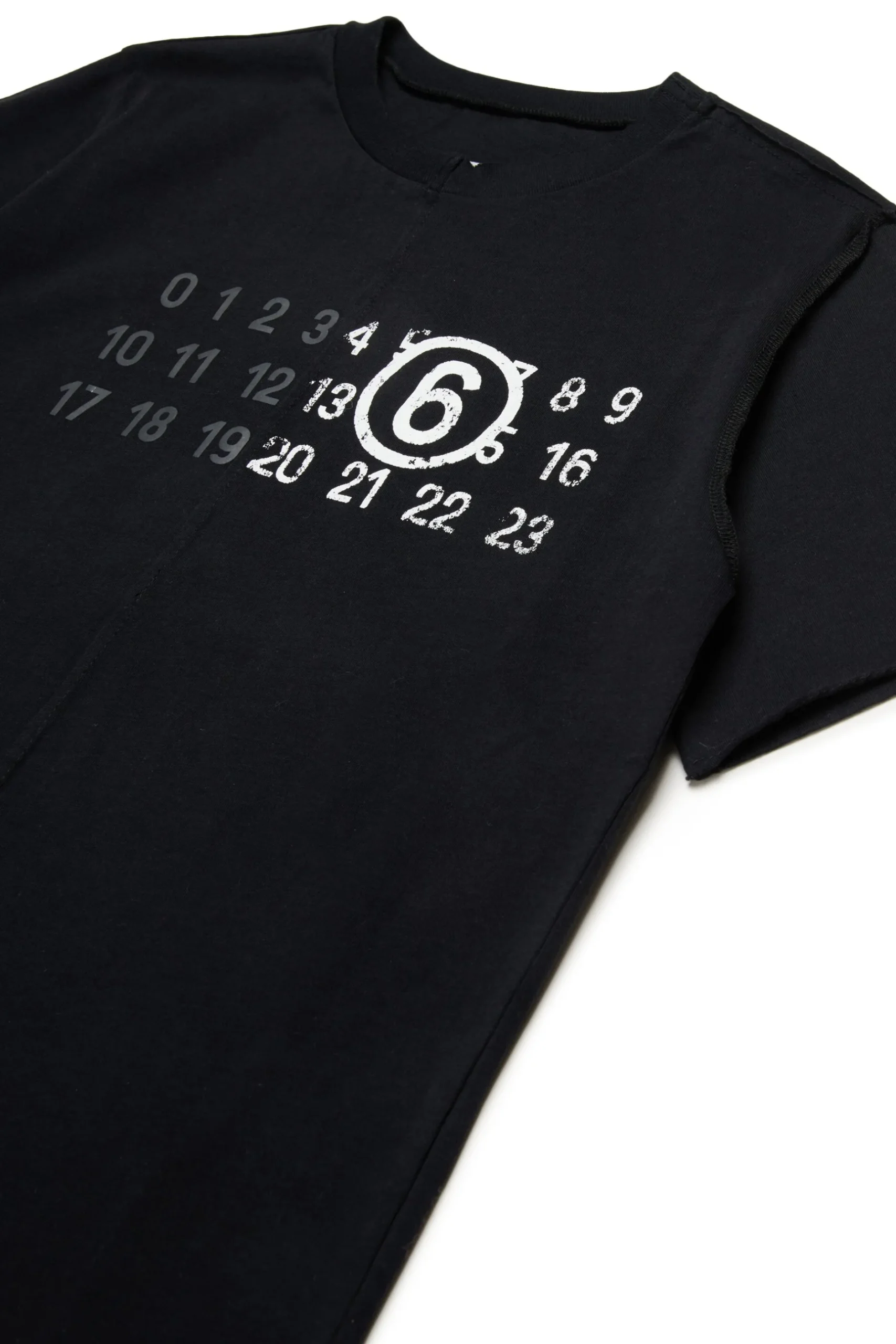 MM6 MAISON MARGIELA T-shirt re-cut con Stamp Numbers | Bambino T-Shirts | Logomania