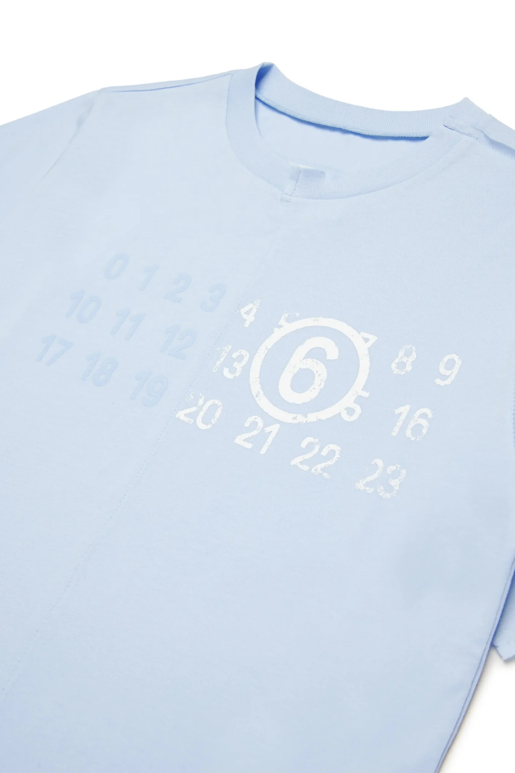 MM6 MAISON MARGIELA T-shirt re-cut con Stamp Numbers | Bambino T-Shirts | Logomania