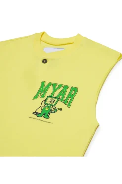 MYAR T-shirt senza maniche in cotone deadstock | Bambino T-Shirts | T-Shirts