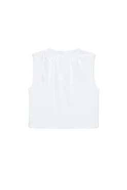 MM6 MAISON MARGIELA T-shirt smanicata con arricciature | Bambino T-Shirts | Party Looks
