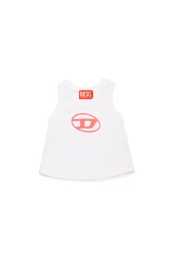 DIESEL T-shirt smanicata con logo Oval D | Bambino Moda Mare | Oval D By Diesel
