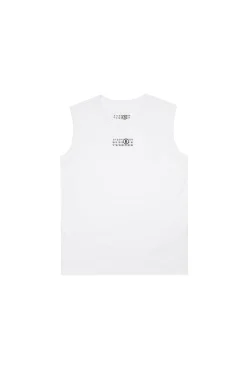 MM6 MAISON MARGIELA T-shirt smanicata con numeric logo | Bambino T-Shirts | Logomania