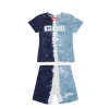 DIESEL Tuta effetto sfumato con logo degradé | Bambino Tute E Baby Set | Activewear