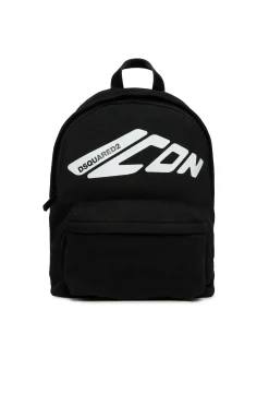 DSQUARED2 Zaino in felpa con logo Icon New Generation | Bambino Borse E Zaini | Logomania