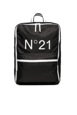 N°21 Zaino con chiusura a cerniera e logo | Bambino Marsupi E Zaini